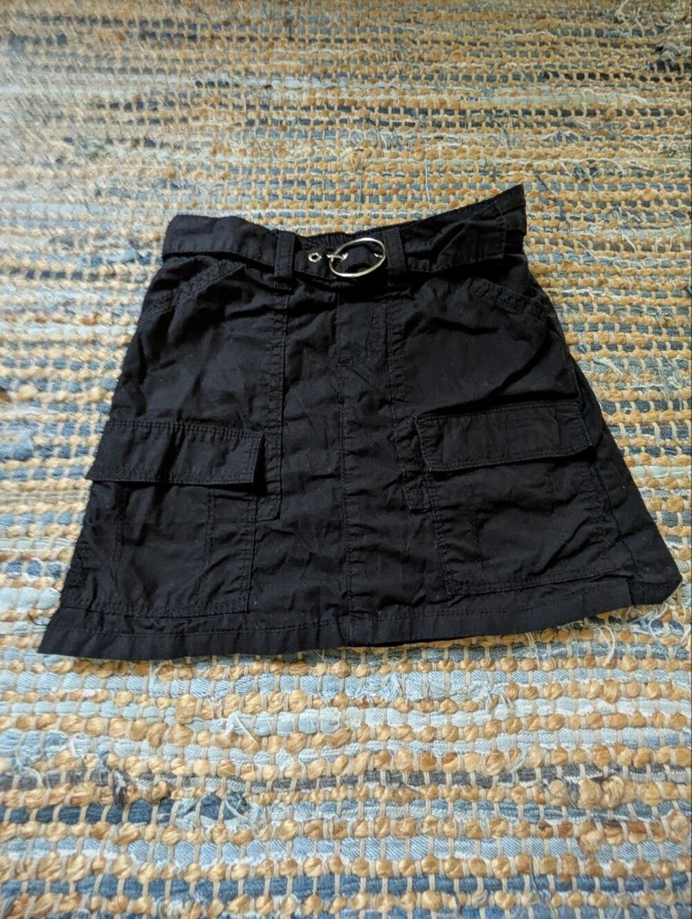 Justice black cargo